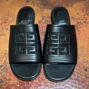 Givenchy mesh logo sandals